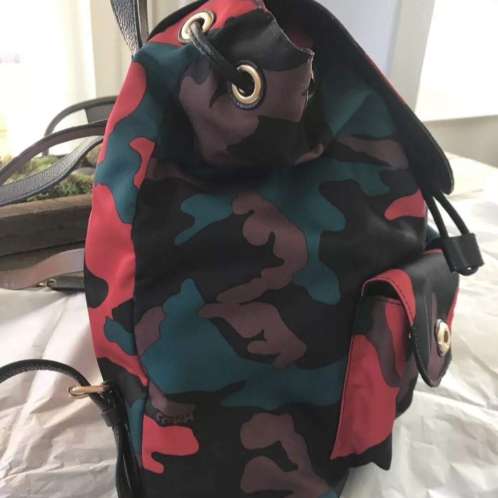 Coach nylon backpack - Picture 3 of 11